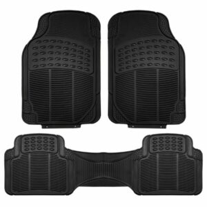 Tapis de voiture universels en caoutchouc – Set de 4 pièces
